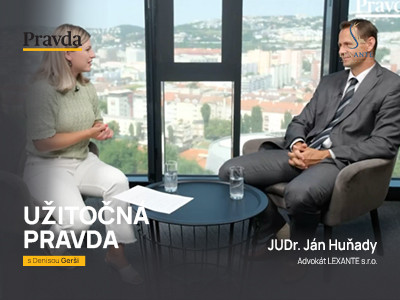 WIDEO: JUDr. Ján Huňady z LEXANTE w podcaście Useful Truth na temat samozatrudnienia, świadczeń i pułapek.