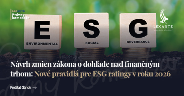 Projekt nowelizacji ustawy o nadzorze nad rynkiem finansowym: Nowe zasady ratingów ESG w 2026 roku