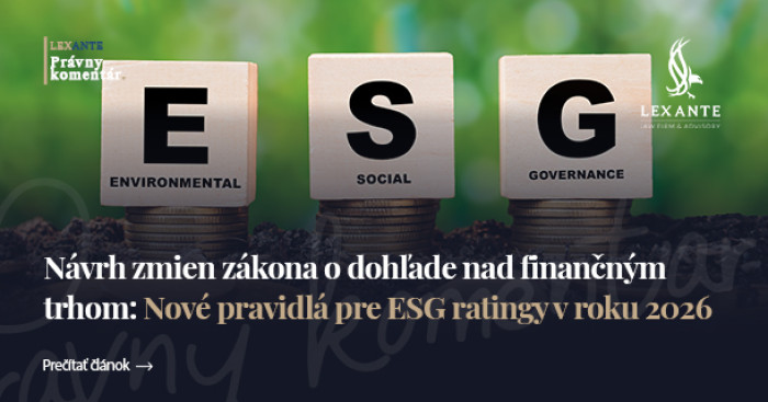 Projekt nowelizacji ustawy o nadzorze nad rynkiem finansowym: Nowe zasady ratingów ESG w 2026 roku